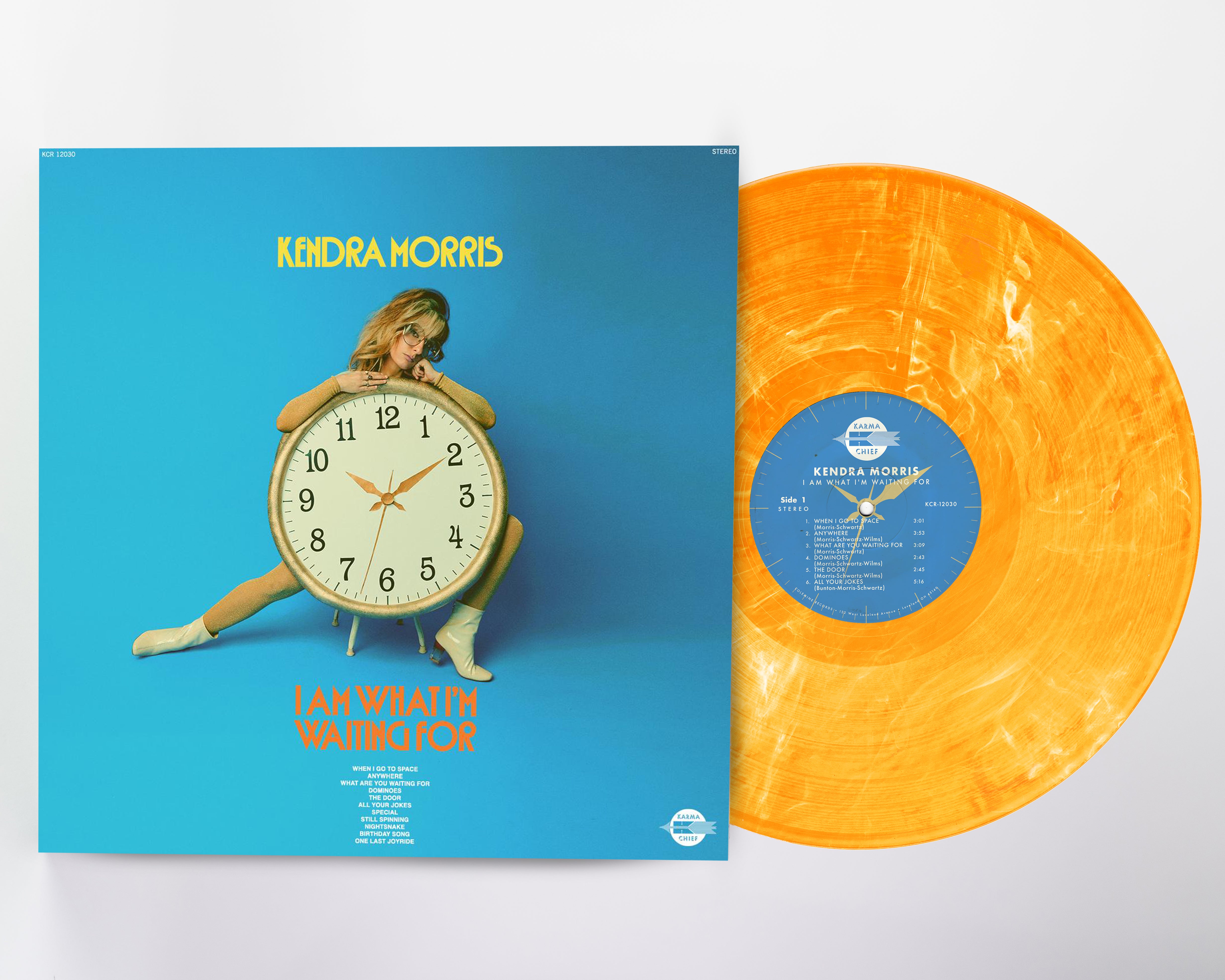 Colemine Kendra Morris I Am What I'm Waiting For LP teal