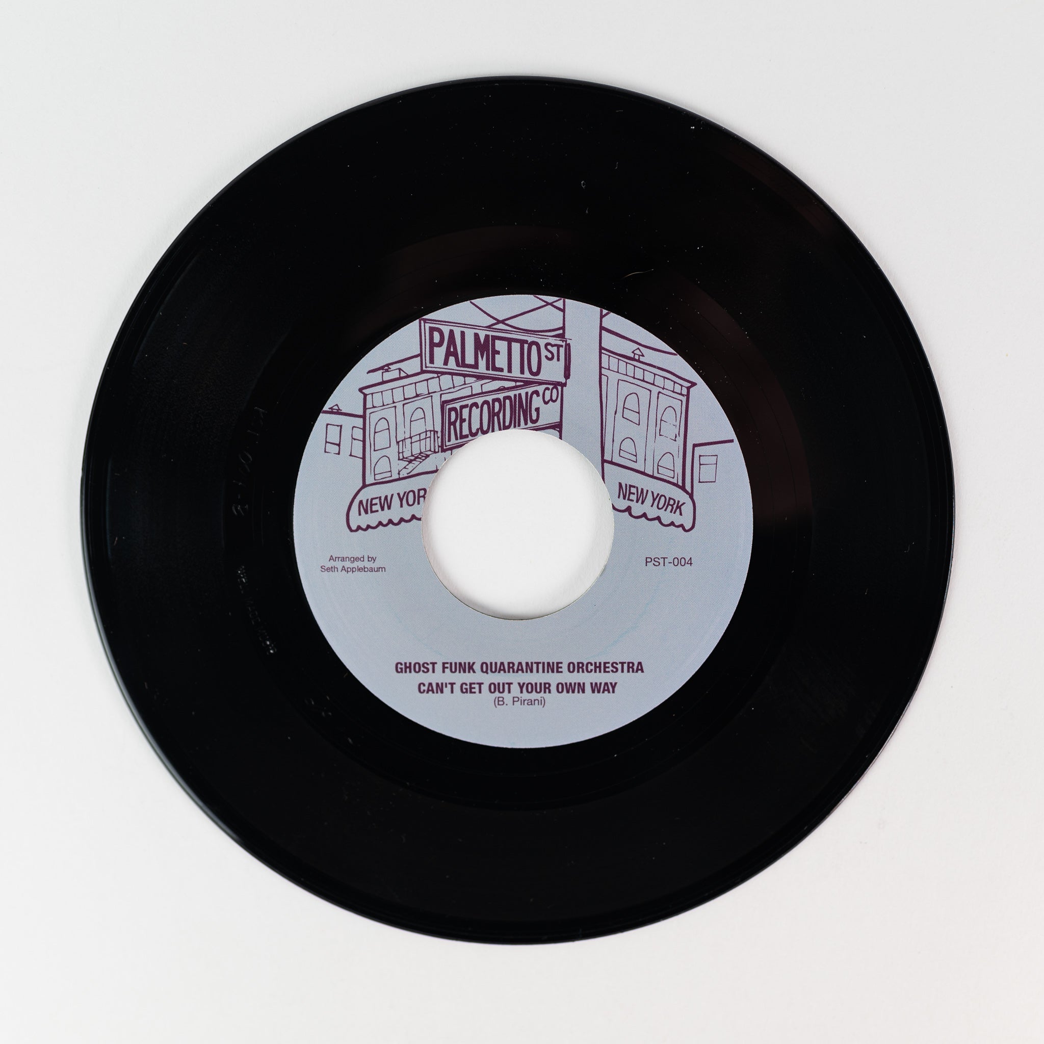 Colemine Ben Pirani Ghost Funk Orchestra Modern Scene 7-tommer svart