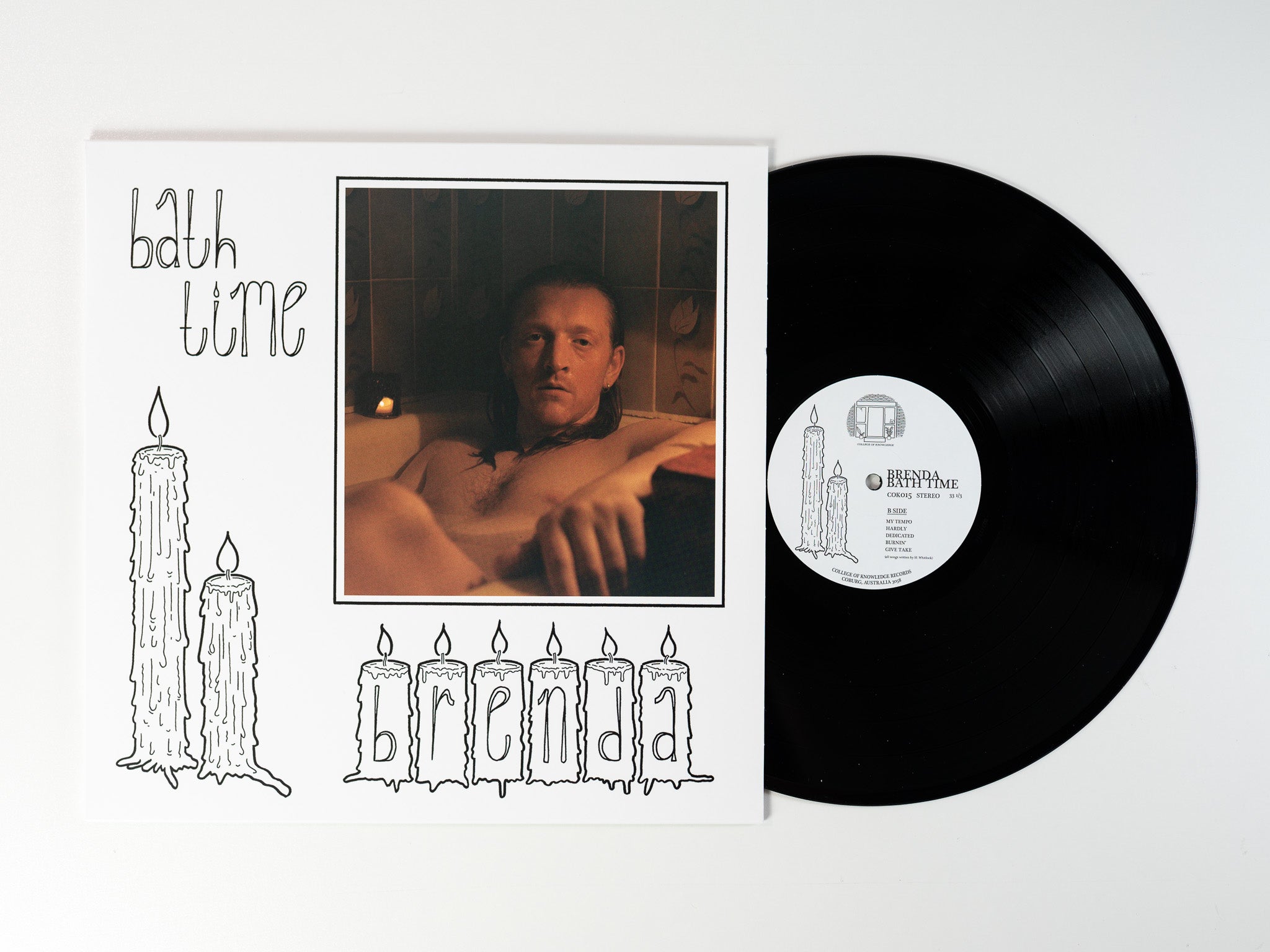 Brenda Bath Time LP svart vinyl soulballader