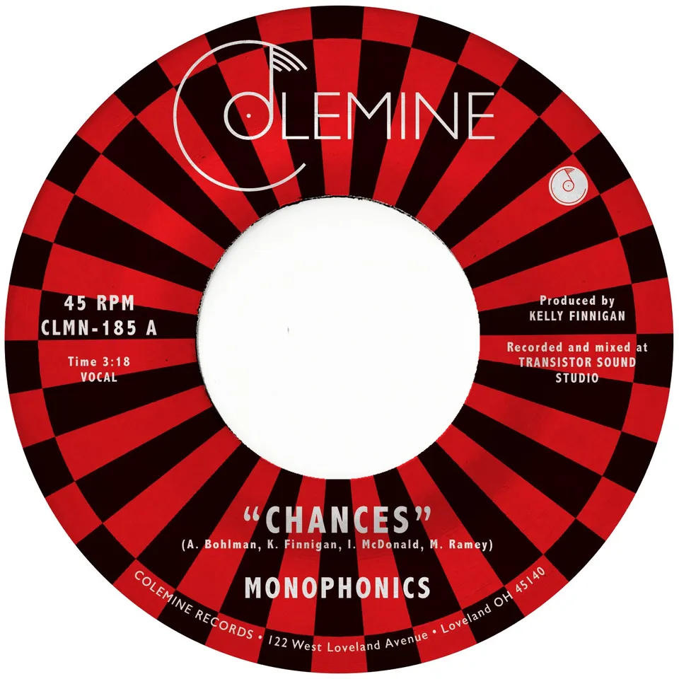 Colemine Monophonics Chances vinyl 7" grønn psych-soul