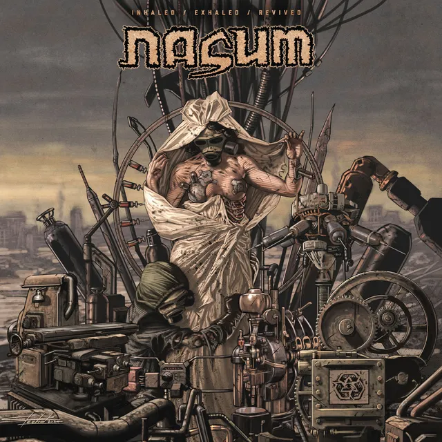 Nasum Inhaled Exhaled Revived 2LP splatter grindcore