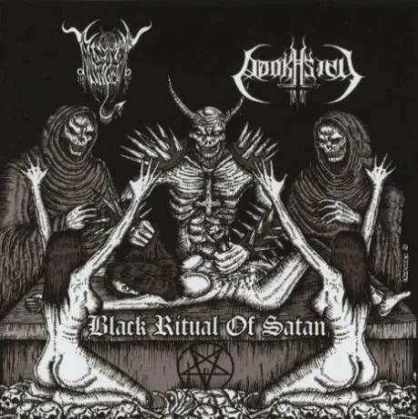 Black Angel Adokhsiny Black Ritual Of Satan Split-CD