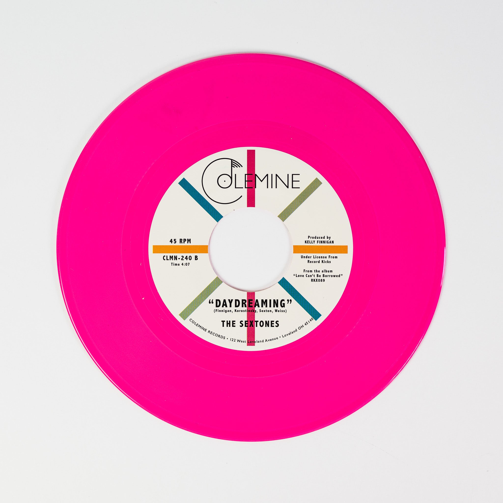 Colemine The Sextones Beck & Call vinylsingel rosa 70s-soul