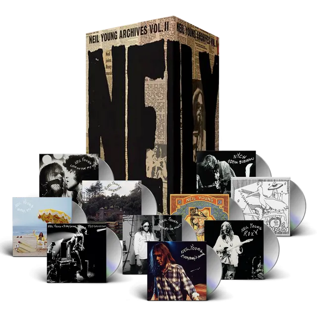 Neil Young Archives Volume II 1972-1976 CD-boks 10 CD deluxe