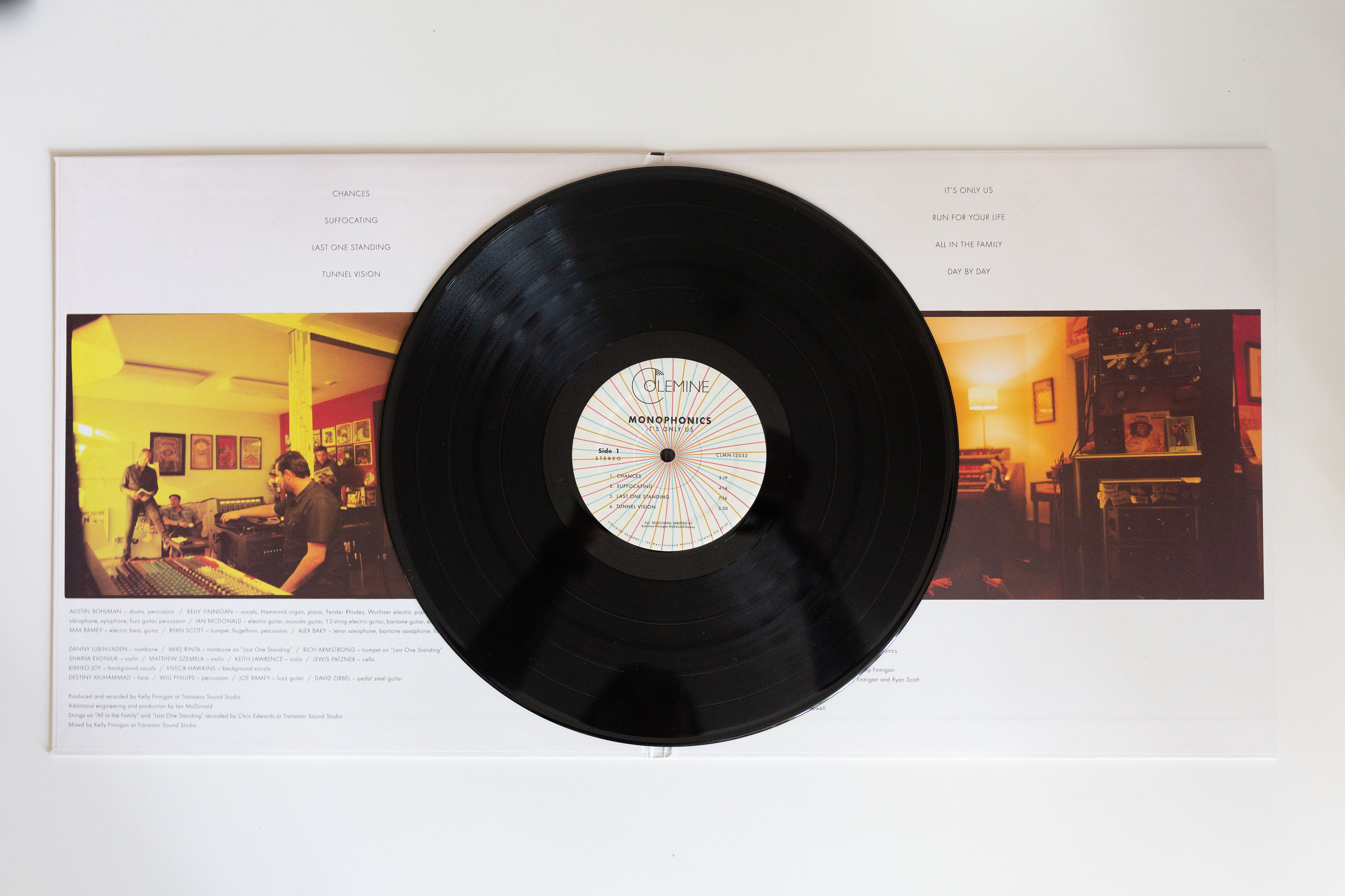 Monophonics It’s Only Us vinyl LP svart soul