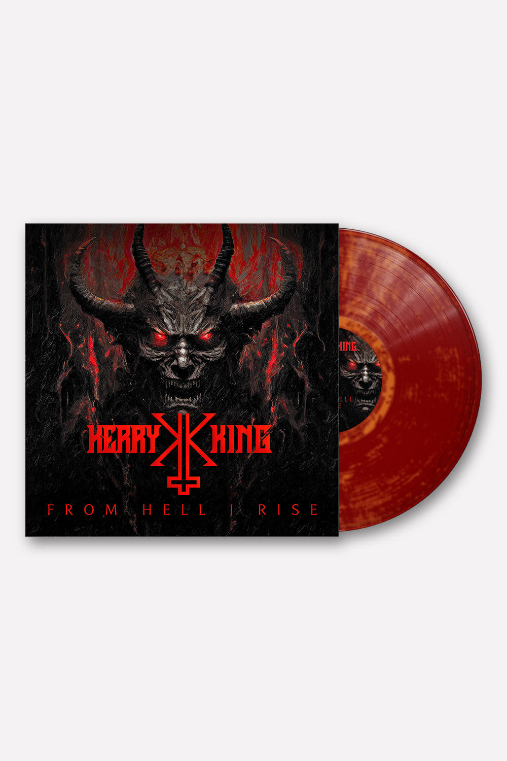 Kerry King From Hell I Rise LP rød oransje vinyl