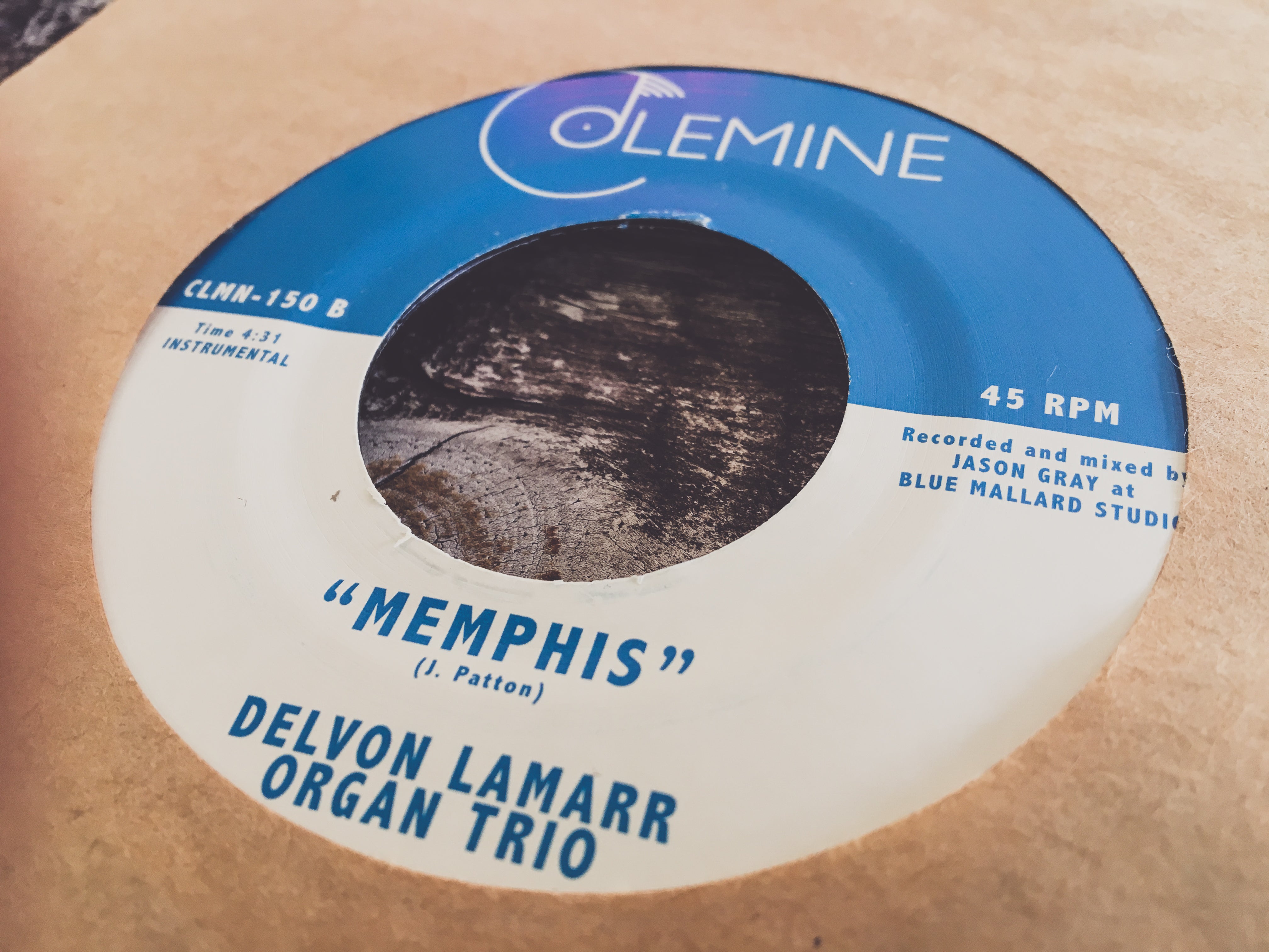 Colemine Delvon Lamarr Concussion 7-tommer svart funk