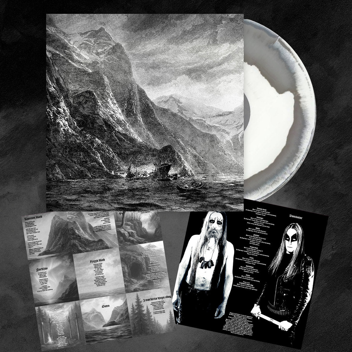 Mørkgrim Sögur frá Norðfirði LP swirl vinyl