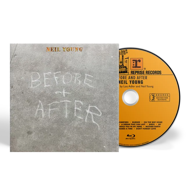 Neil Young Before and After Blu-ray akustisk montage