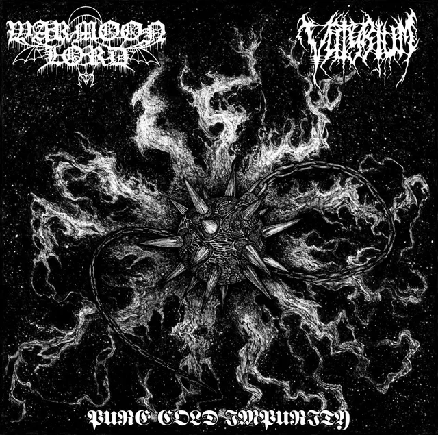 Warmoon Lord / Vultyrium Pure Cold Impurity split-LP svart