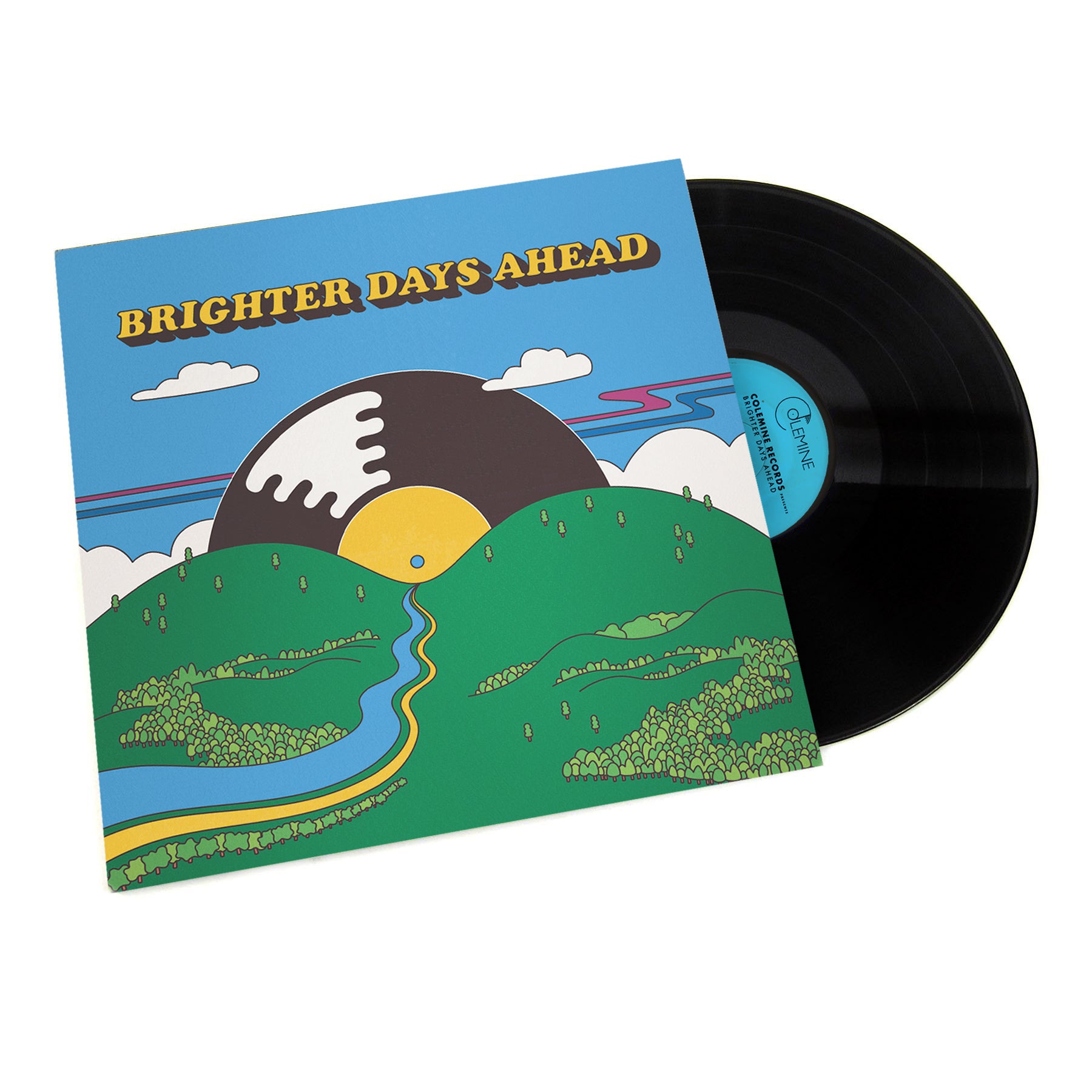 Various Artists Brighter Days Ahead vinyl 2xLP svart
