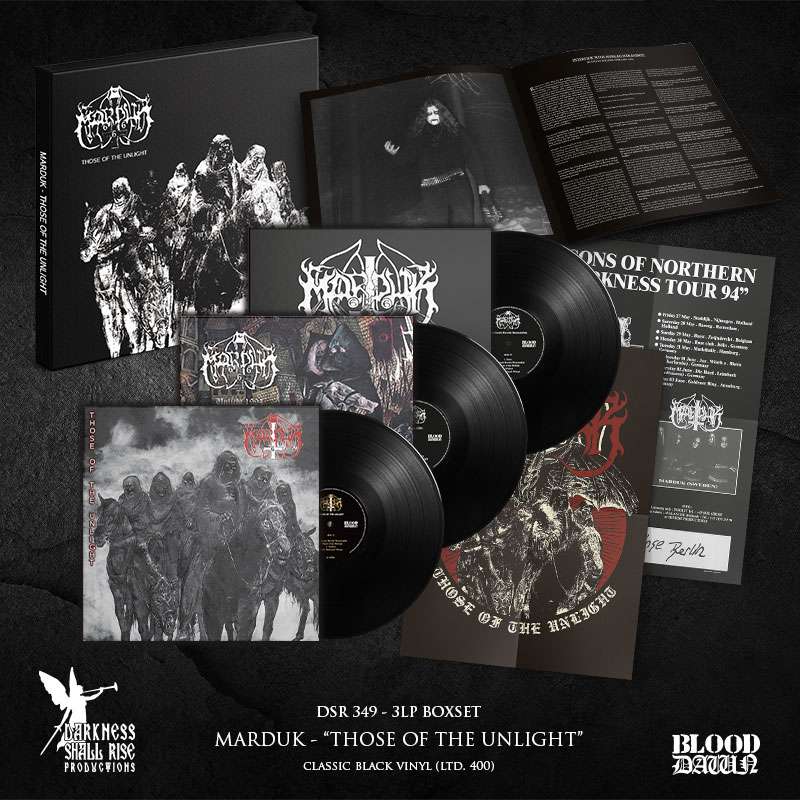 Marduk Those Of The Unlight 3LP boks remastret
