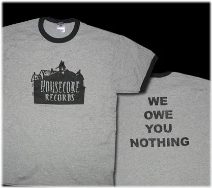 Philip H. Anselmo Housecore Records Grey Ringer t-skjorte