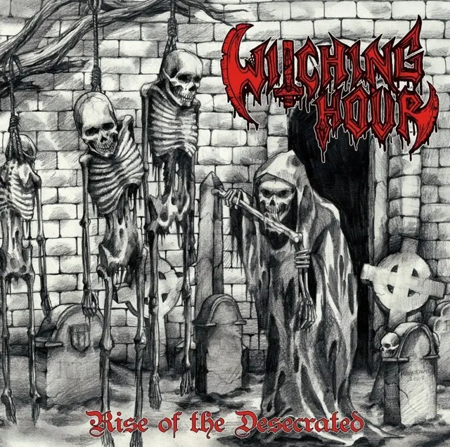 Witching Hour Rise of the Desecrated LP svart vinyl