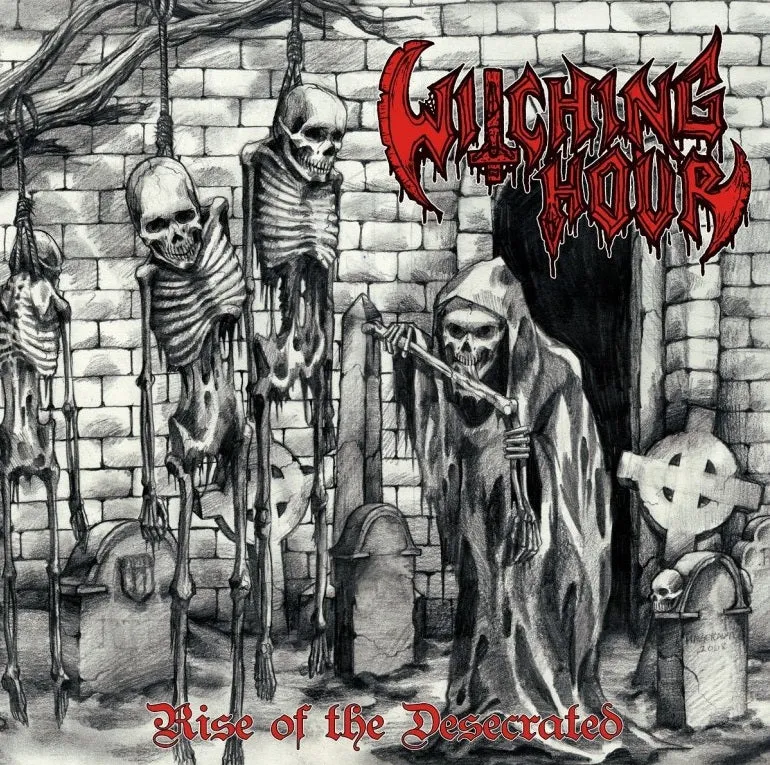 Witching Hour Rise of the Desecrated LP svart vinyl