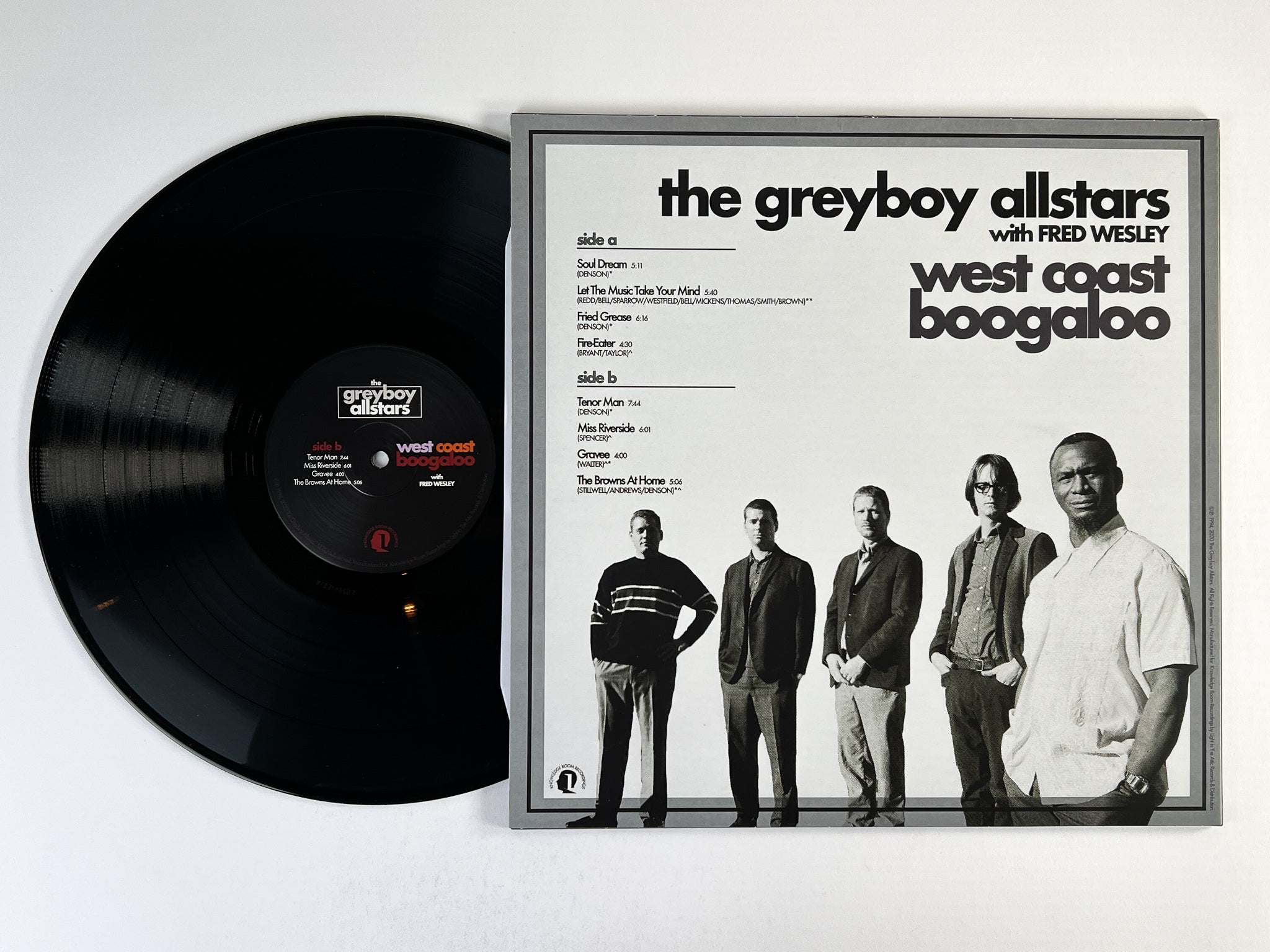Greyboy Allstars West Coast Boogaloo vinyl LP svart jazz