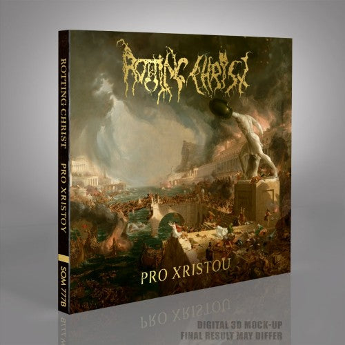 Rotting Christ Pro Xristou CD digipak gullfolie