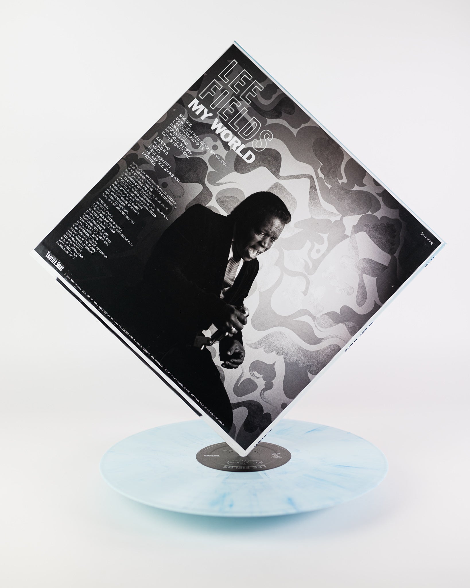 Lee Fields My World LP vinyl sky blue limited