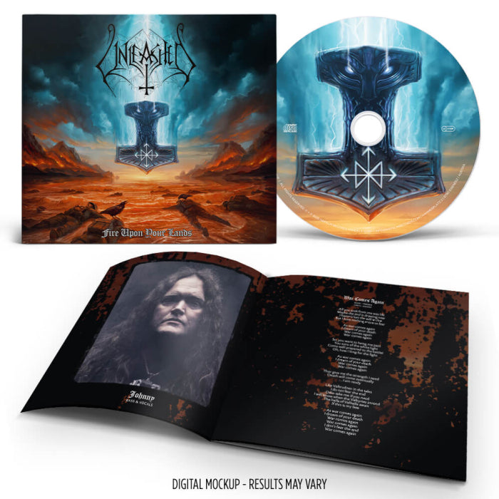 Unleashed Fire Upon Your Lands CD digipak death metal