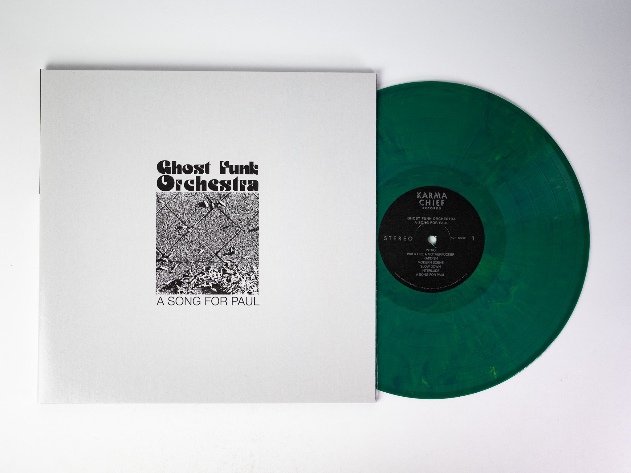 Ghost Funk Orchestra A Song For Paul vinyl LP grønn