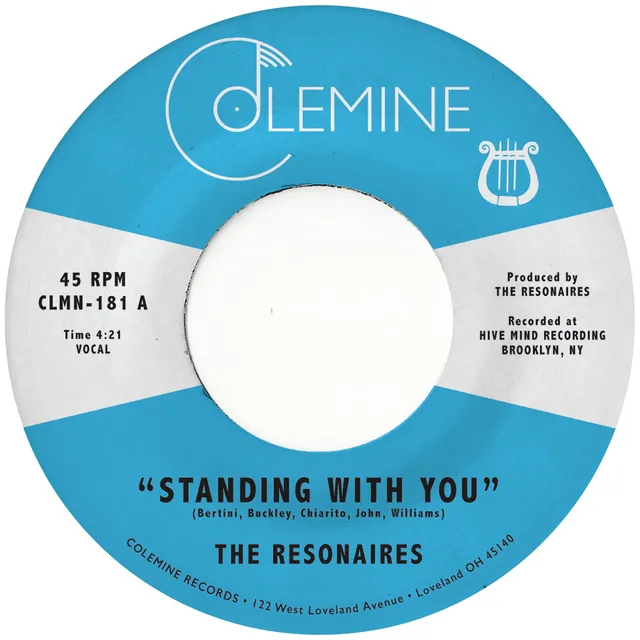 The Resonaires Standing With You 7" vinylsingel oransje vinyl