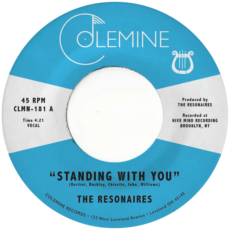 The Resonaires Standing With You 7" vinylsingel oransje vinyl