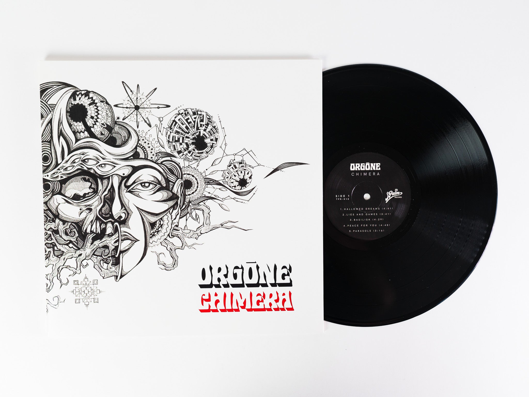 3 Palm Orgone Chimera vinylplate LP grønn psykedelisk soul