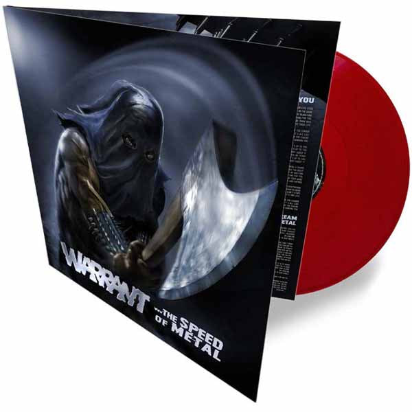 Warrant The Speed Of Metal LP rod vinyl gatefold