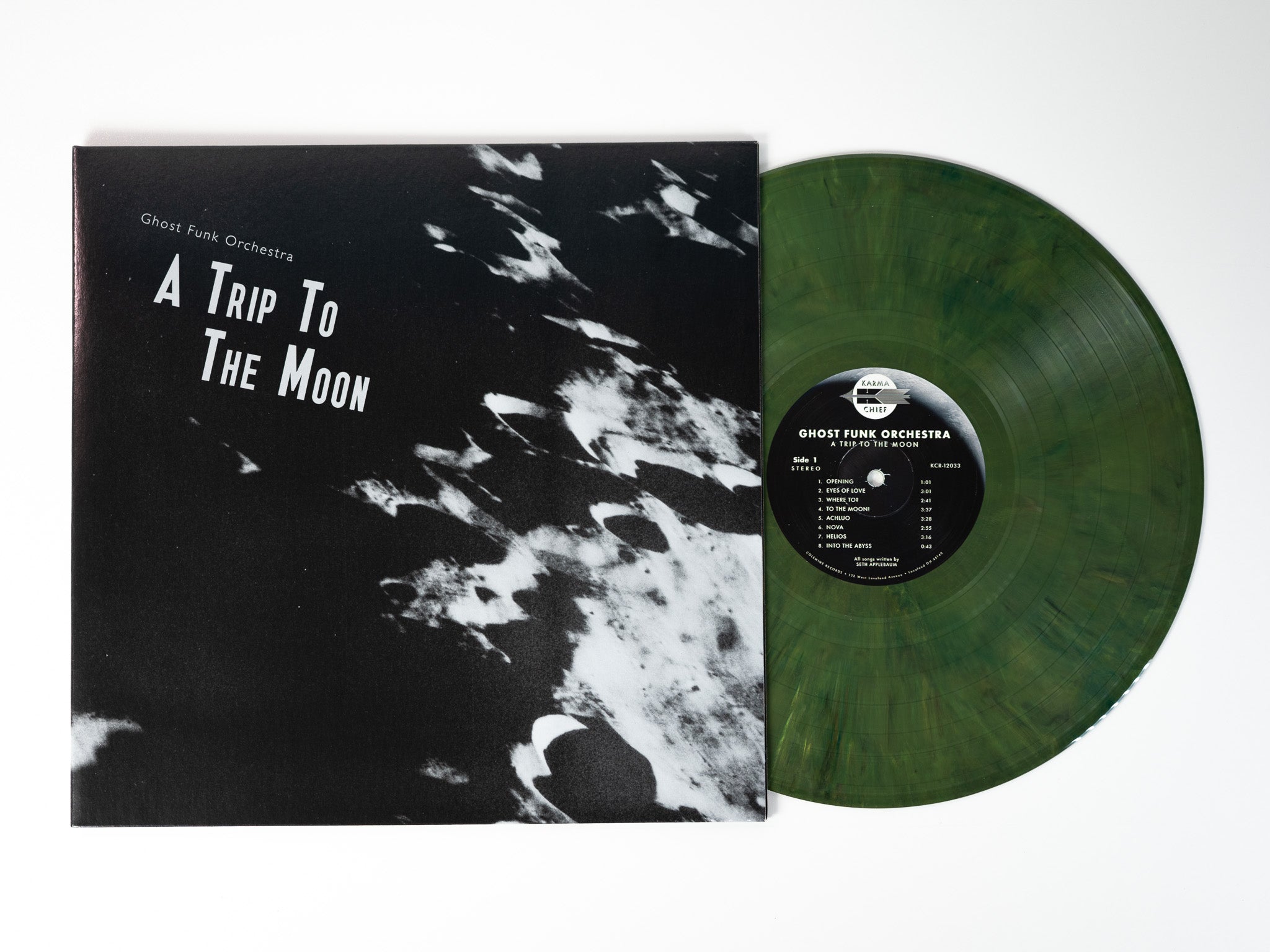 Ghost Funk Orchestra A Trip To The Moon LP svart vinyl