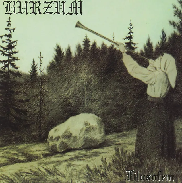 Burzum Filosofem dobbel vinylplate 2LP gatefold black metal