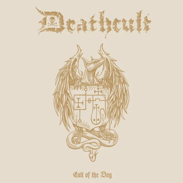 Deathcult Cult Of The Dog LP bone vinyl gatefold