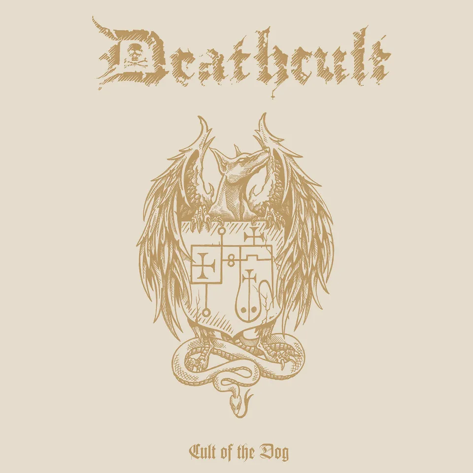 Deathcult Cult Of The Dog LP bone vinyl gatefold