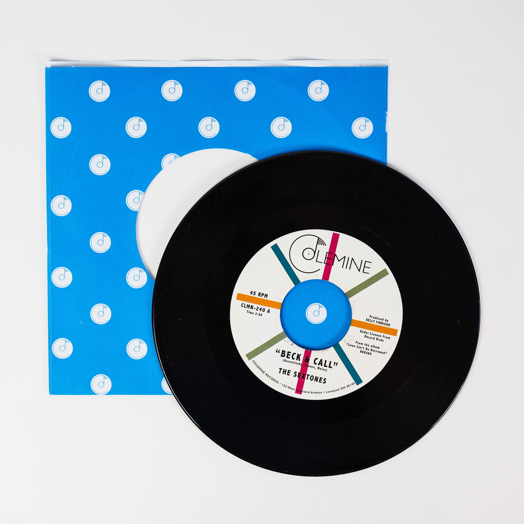 Colemine The Sextones Beck & Call vinylsingel rosa 70s-soul