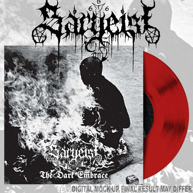 Sargeist The Dark Embrace 7" EP rød vinyl