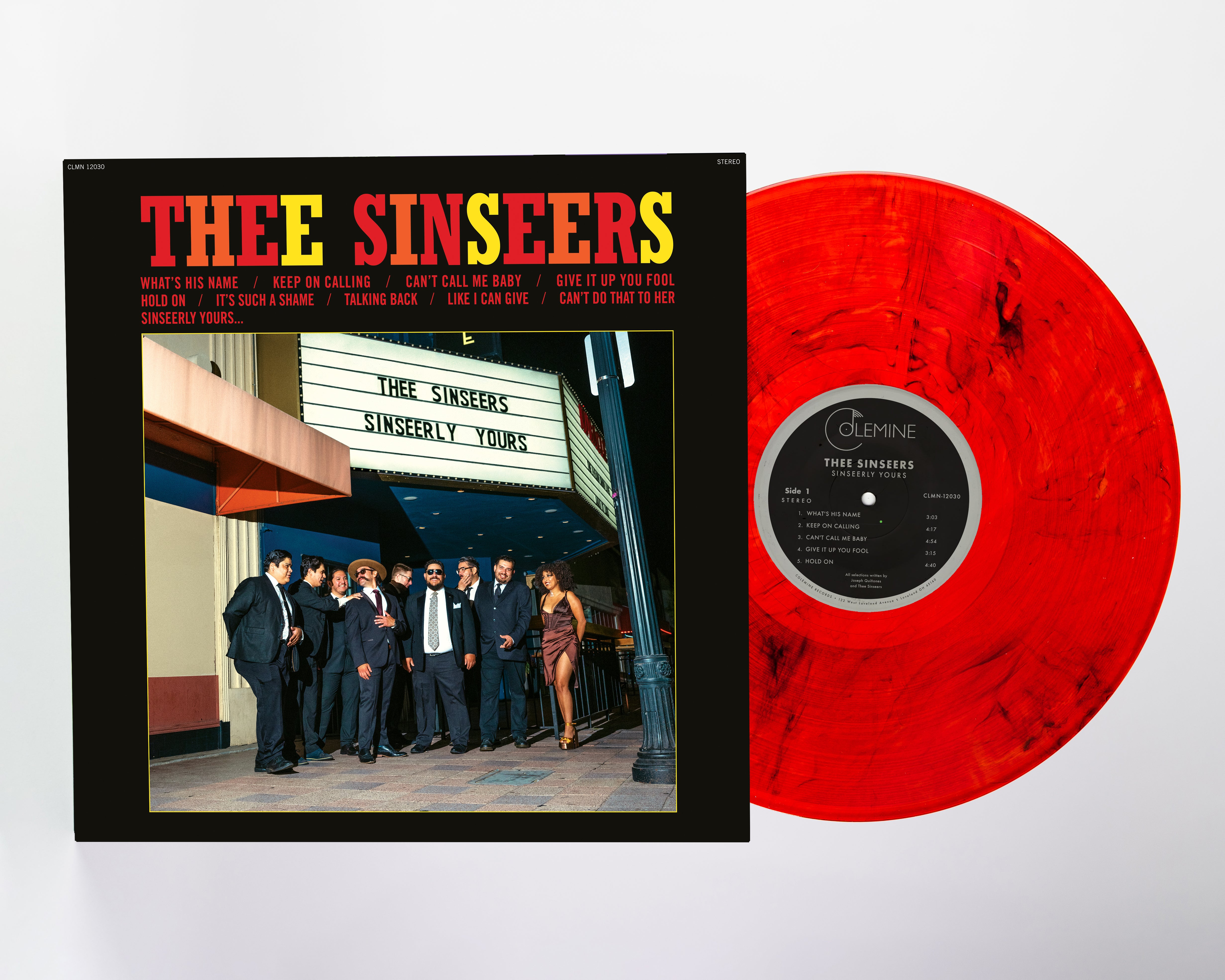 Thee Sinseers Sinseerly Yours vinyl LP gul