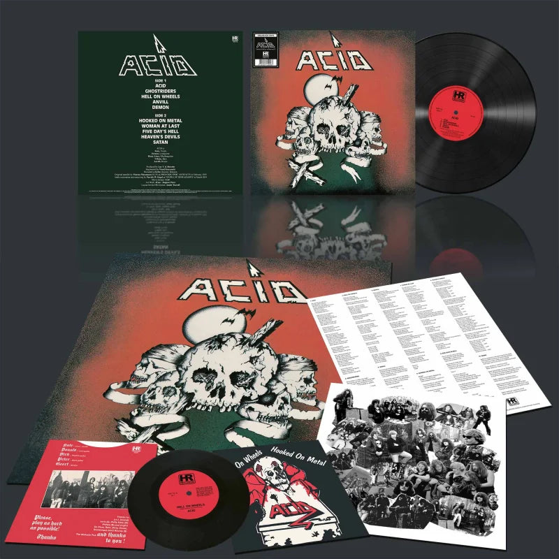 Acid Acid LP + 7" svart vinyl 180g ultimate edition