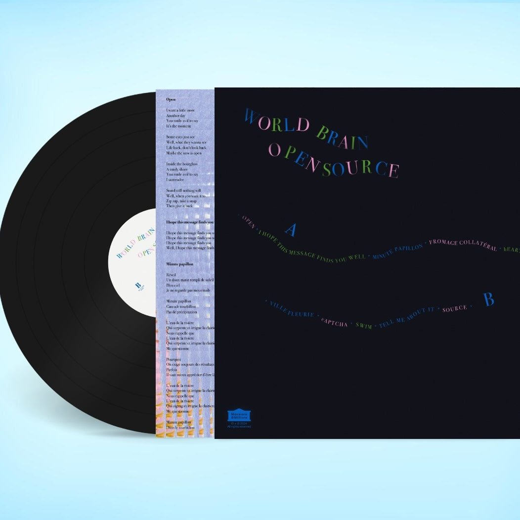 Mansions and Millions World Brain Open Source vinylplate