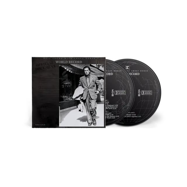 Neil Young World Record 2CD dobbelt-CD studioalbum