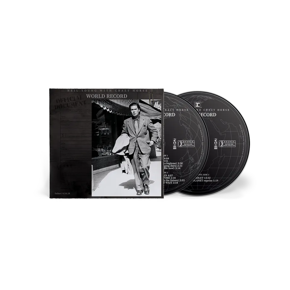Neil Young World Record 2CD dobbelt-CD studioalbum
