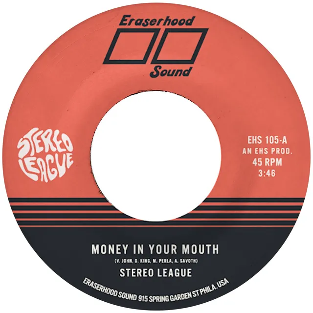 Stereo League Money In Your Mouth 7" vinylsingel klar vinyl