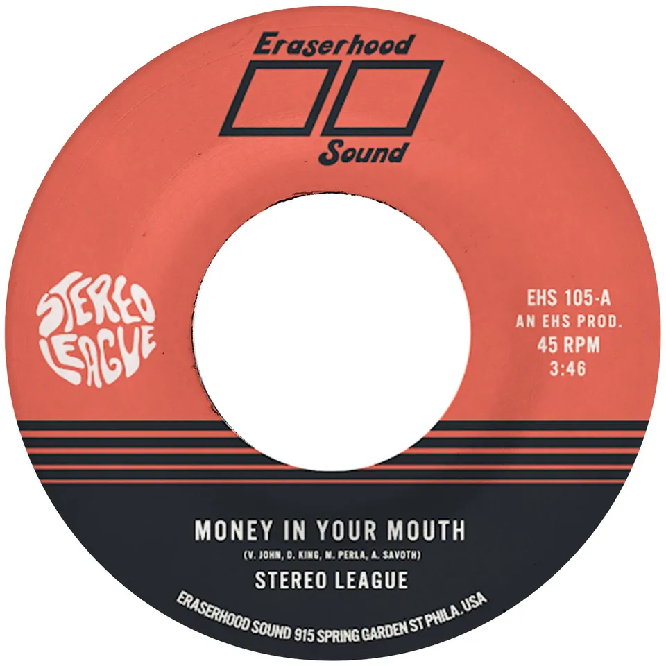 Stereo League Money In Your Mouth 7" vinylsingel klar vinyl