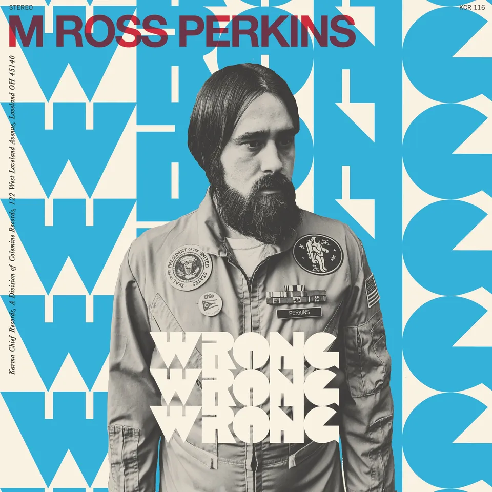 M Ross Perkins Wrong Wrong Wrong 7" rød vinyl
