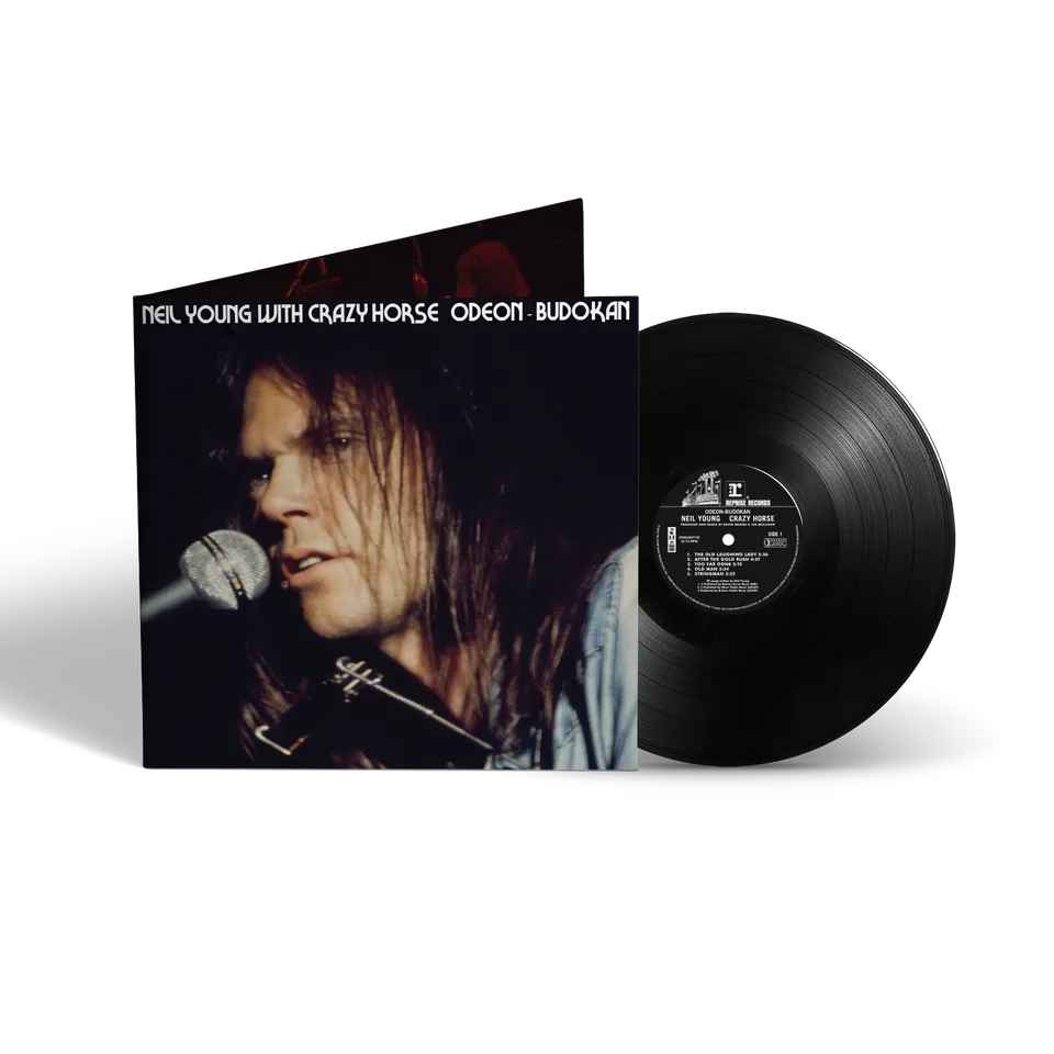 Neil Young Odeon Budokan LP vinyl live