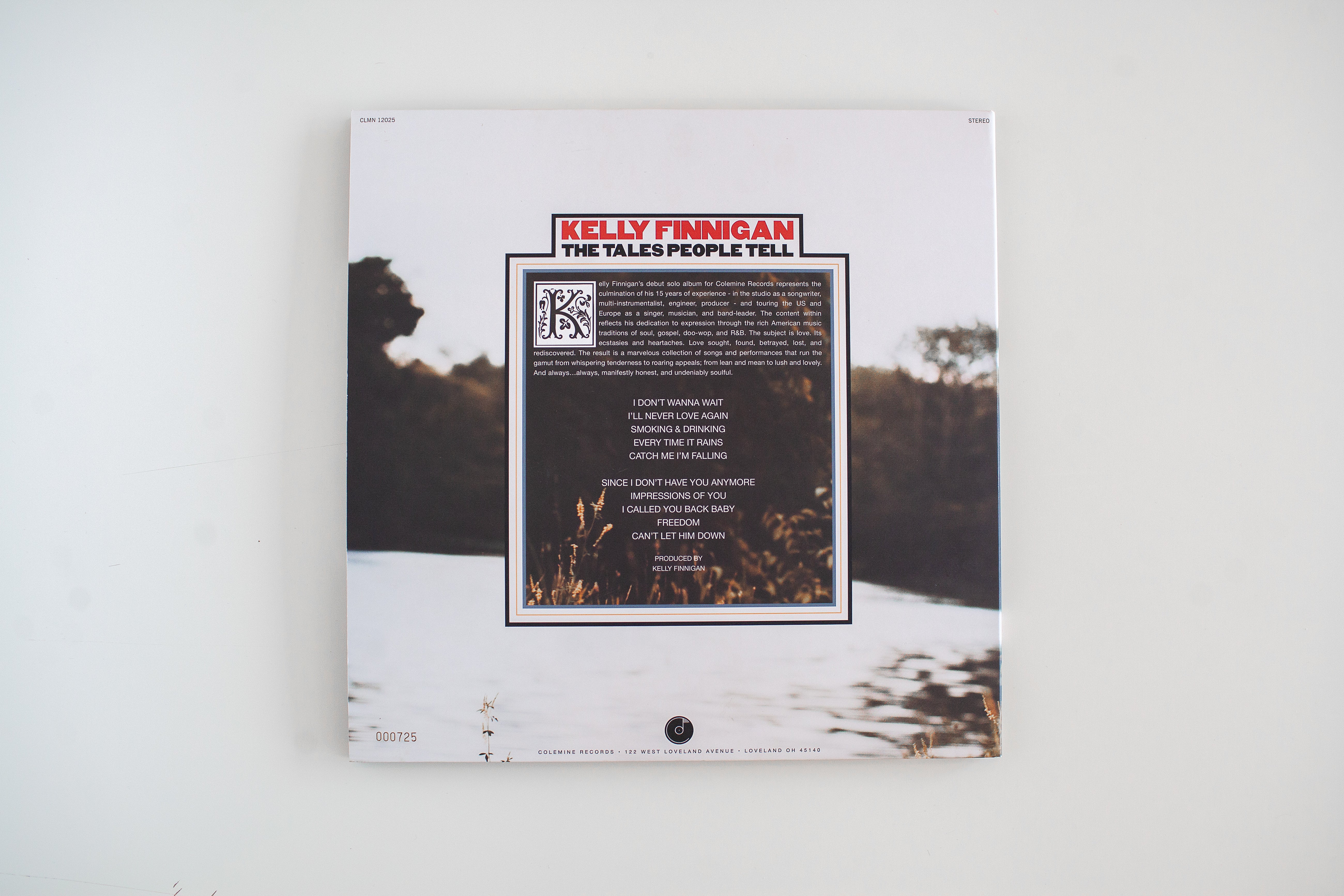 Colemine Kelly Finnigan The Tales People Tell LP svart vinyl soul